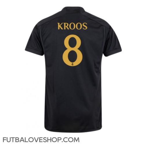 Dres Real Madrid Toni Kroos #8 Tretina 2023-24 Krátky Rukáv